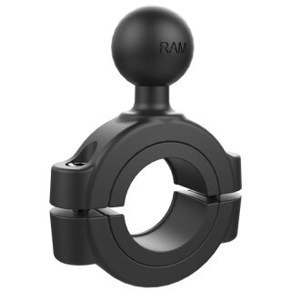 RAM® Torque™ 1 1/8" - 1 1/2" Diameter Handlebar/Rail Base with 1" Ball