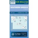 Griechenland (Süd) und Zypern Air Million ZOOM Karte...