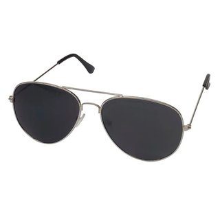 Aviator Sonnenbrille 55mm Silber