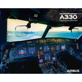 A380 poster cockpit view