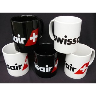 SWISSAIR Cup white