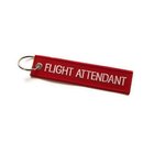 Keychain flight attendant - do not remove from aircraft