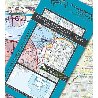 Greece South West VFR ICAO Chart Rogers Data