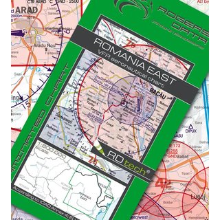 Romania East VFR ICAO Chart Rogers Data