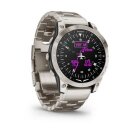 Garmin D2 Mach 1 Aviator Smartwatch with Vented Titanium Bracelet