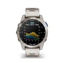 Garmin D2 Mach 1 Aviator Smartwatch with Vented Titanium Bracelet