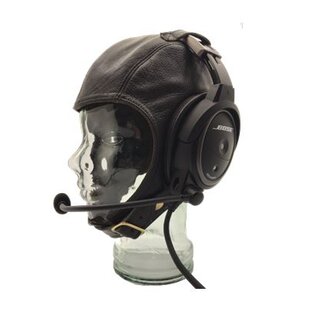 Leather head cover for Bose A20 / Lightspeed Zulu L