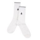 Flieger Socken Weiss