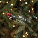 P-40 Flying Tigers Christmas Ornament