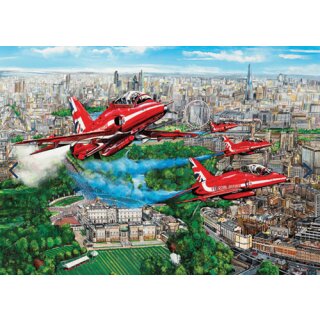 Puzzle Reds over London (1000 Teile)