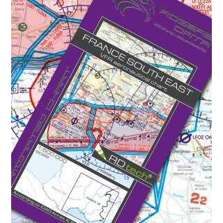 France South-East ICAO Chart Rogers Data 2024