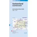 Schweiz ICAO Karte VFR 2025