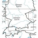 Germany South VFR Chart Rogers Data 2025